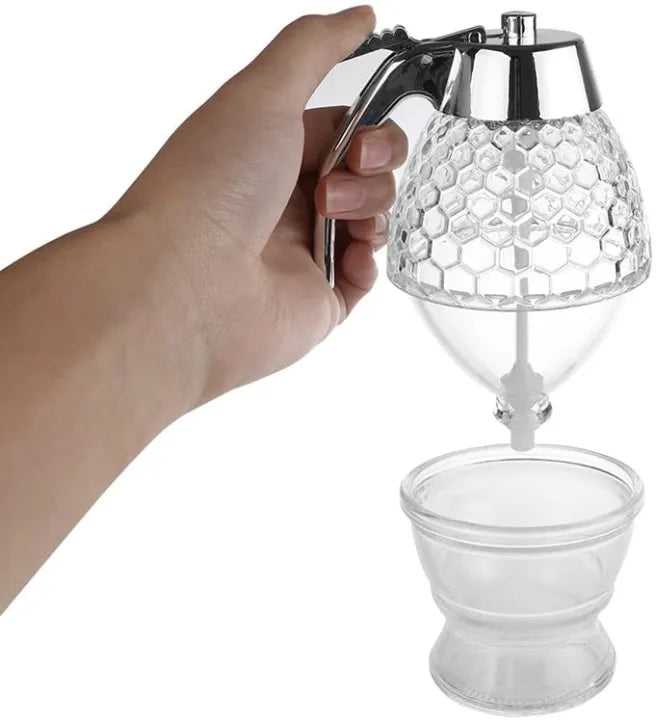 Honey Dispenser Juice Syrup Pot Jar Daraazpk