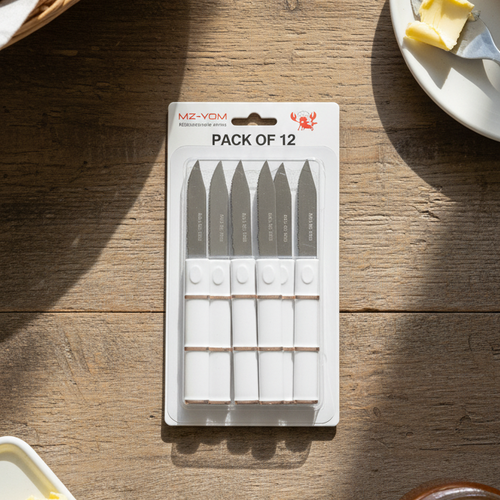 12 Piece Knife Set | Professional Stainless Steel Kitchen Knives With Ergonomic Handles Daraazpk