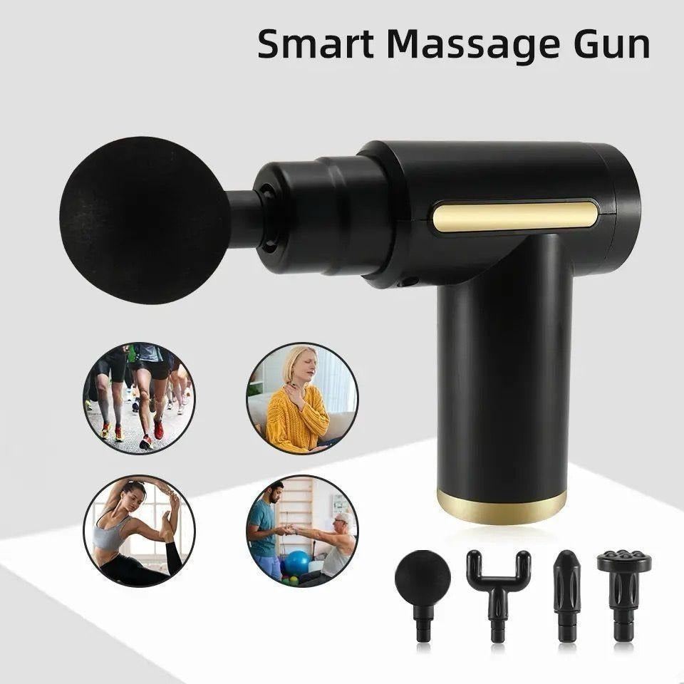 Massage Gun 5 In 1 Multifunctional Electric Full Body Massage Equipment Set Daraazpk
