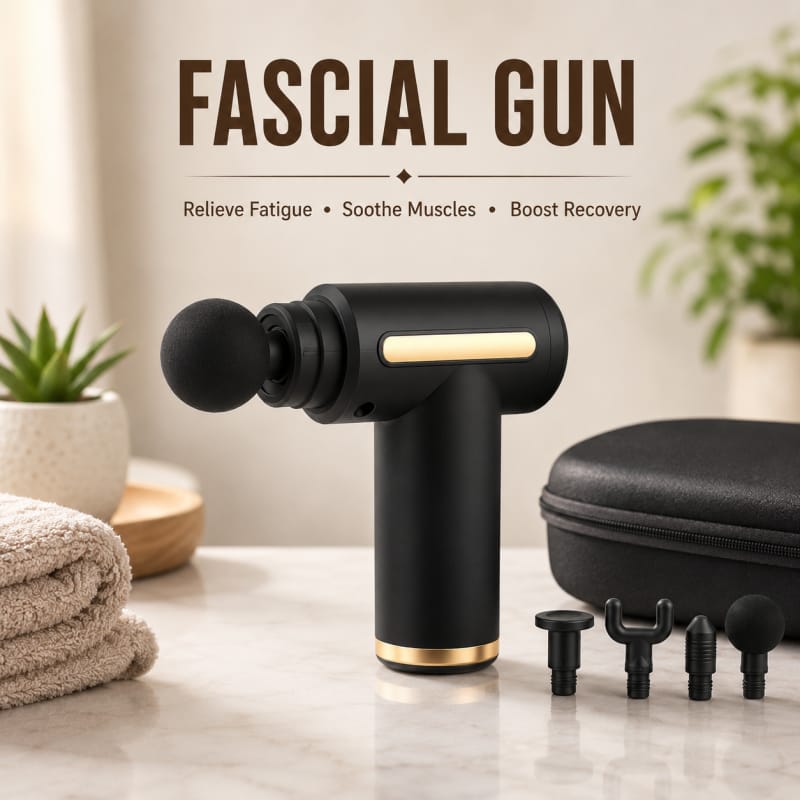 Massage Gun 5 In 1 Multifunctional Electric Full Body Massage Equipment Set Daraazpk