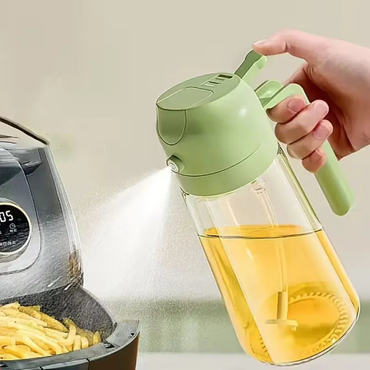 2 in 1 Oil spray bottle oil jug for kitchen Daraazpk