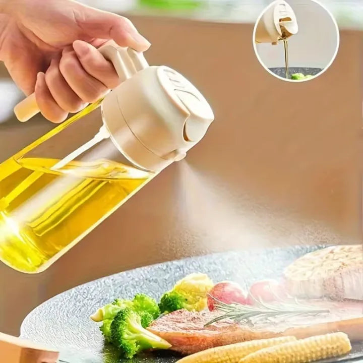2 in 1 Oil spray bottle oil jug for kitchen Daraazpk