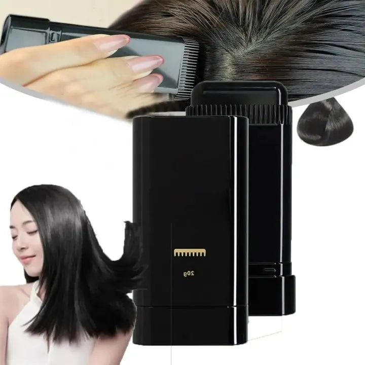 Instant Root Touch-Up Hair Color Comb Stick | Waterproof & Sweatproof Hair Dye Comb Daraazpk