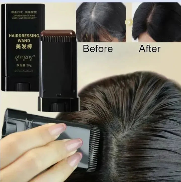 Instant Root Touch-Up Hair Color Comb Stick | Waterproof & Sweatproof Hair Dye Comb Daraazpk