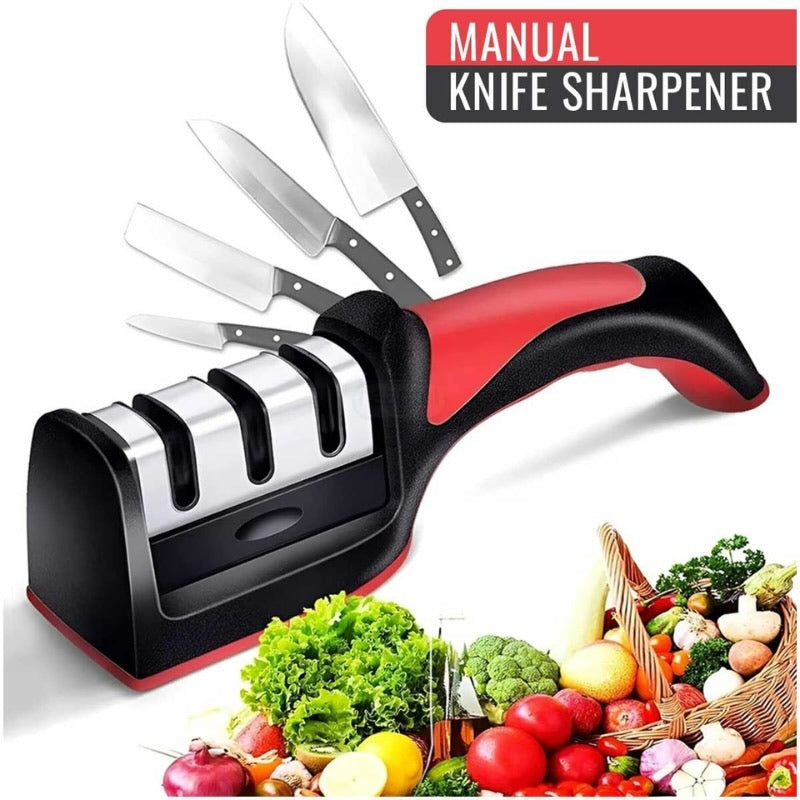 3-in-1 Knife Sharpener Set with Ceramic Peeler Daraazpk