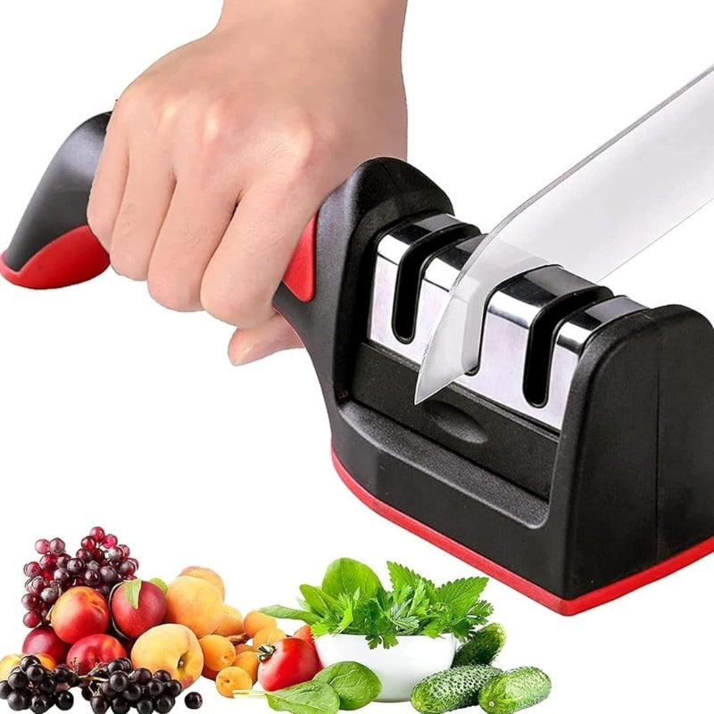 3-in-1 Knife Sharpener Set with Ceramic Peeler Daraazpk